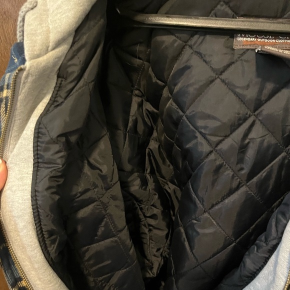 New Moose Creek Men’s XL Plaid Flannel Jacket - Picture 6 of 8